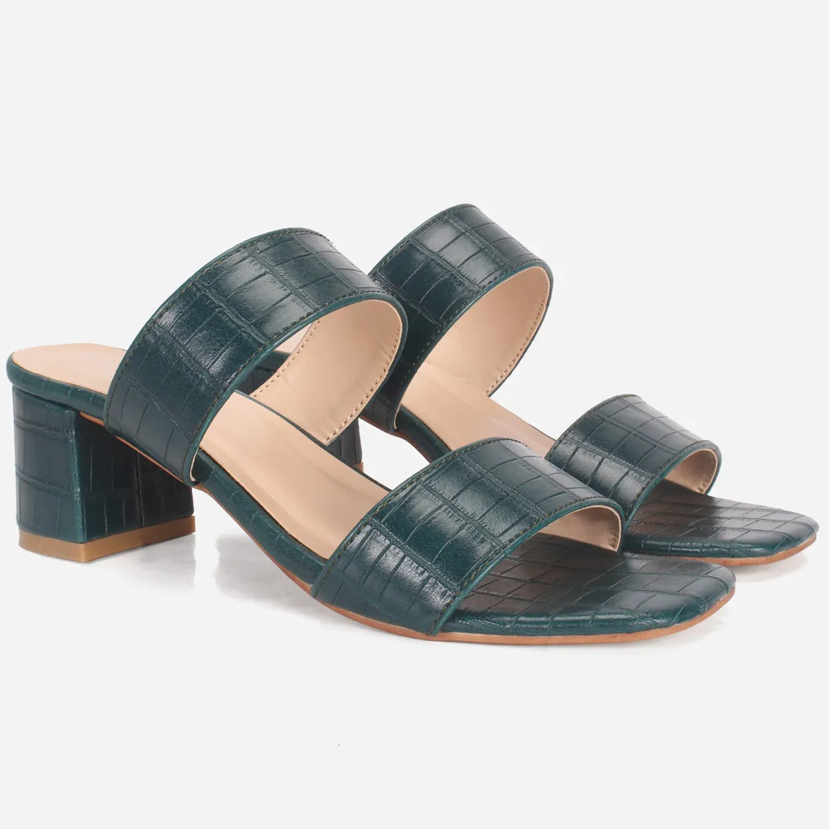 Women's "GEFA" Textured Strappy Slide-In Shoes