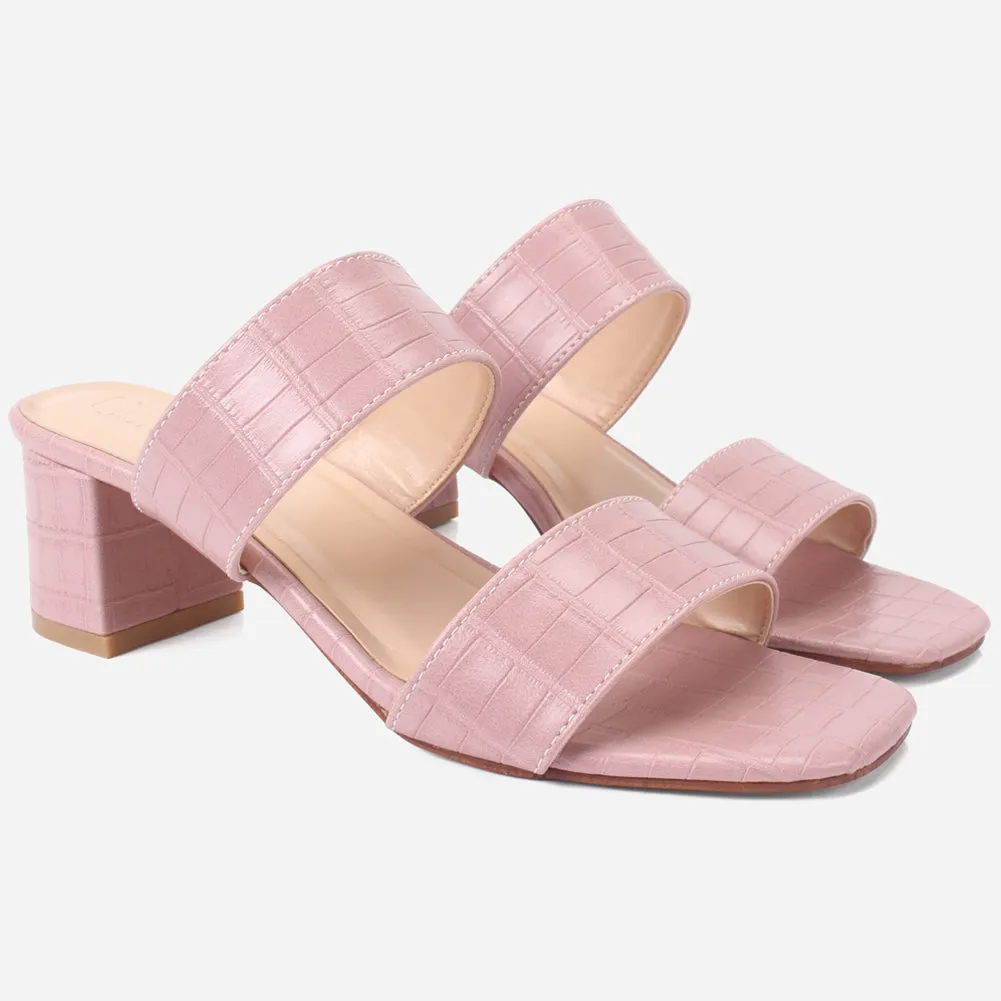 Women's "GEFA" Textured Strappy Slide-In Shoes